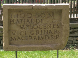 Bauinschrift des Jupiterheiligtums in Grinario.
